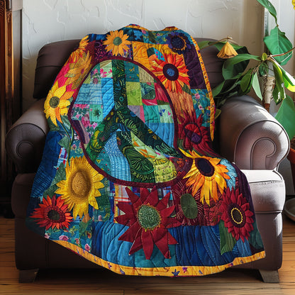 Sunflower Hippie XR1907013CL Quilt