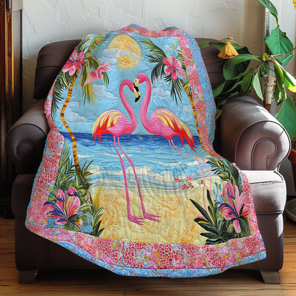 Sunlight Flamingos XR0608042CL Quilt