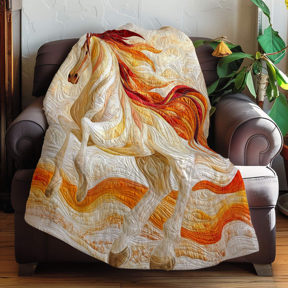 Sunset Horse XR0808018CL Quilt