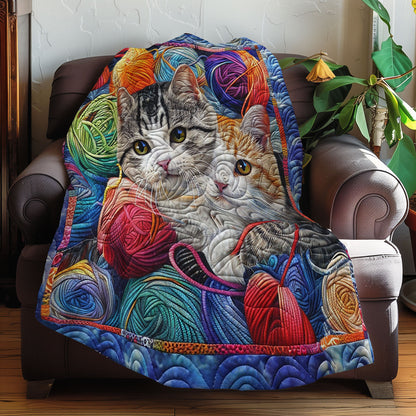 Whimsical Kitten Play XR3007026CL Quilt