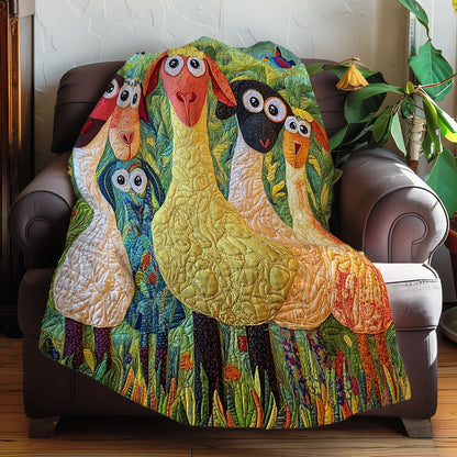 Whimsical Sheeps XR0208004CL Quilt