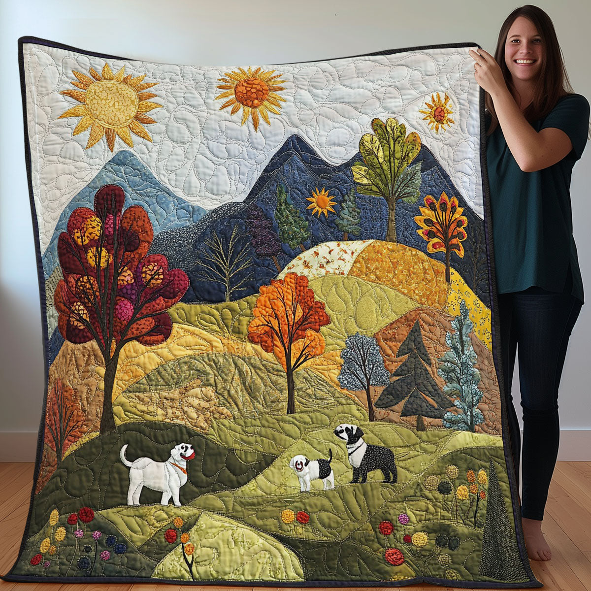 Bulldogs Explorer WO0208039CL Quilt