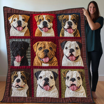 Bulldogs WO0308008CL Quilt