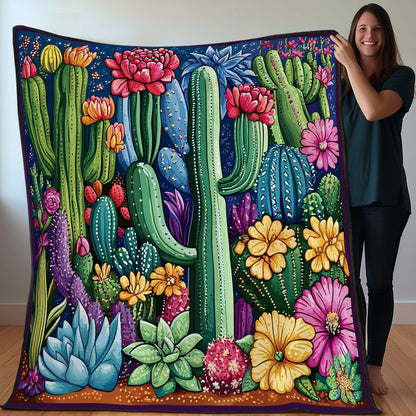 Colorful Cactus WO3107032CL Quilt