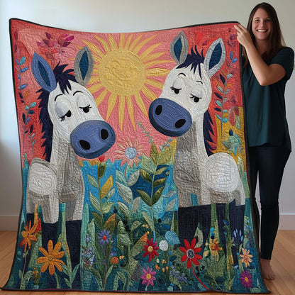 Donkeys In Folklore WO0308028CL Quilt