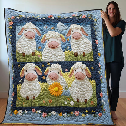 Happy Sheep WO0208037CL Quilt