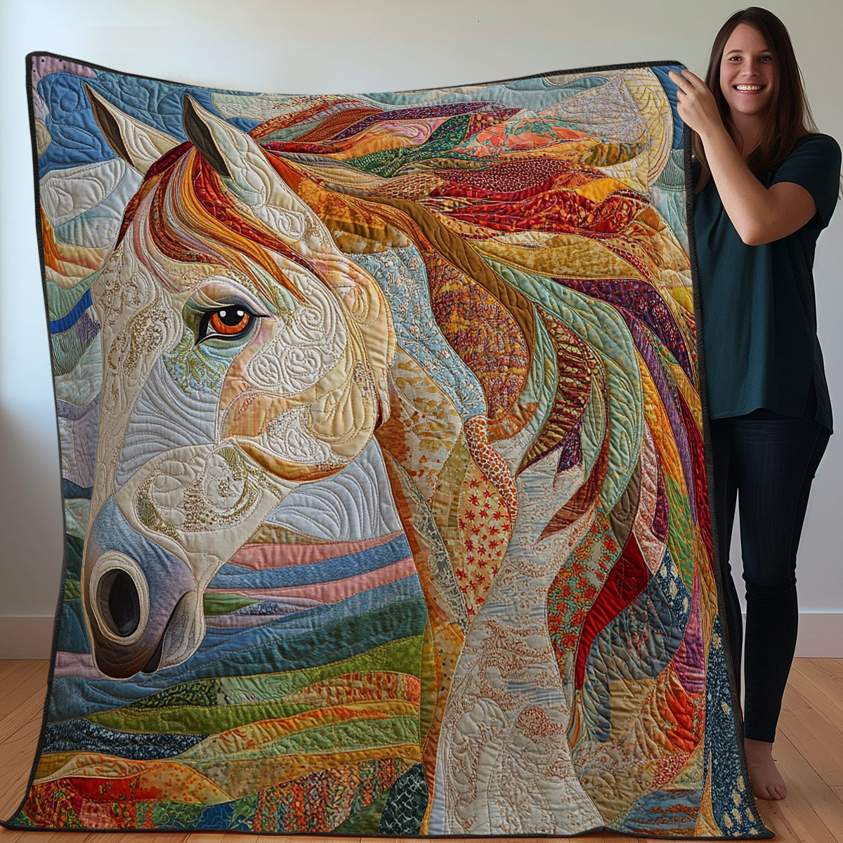 Horse WO0108013CL Quilt