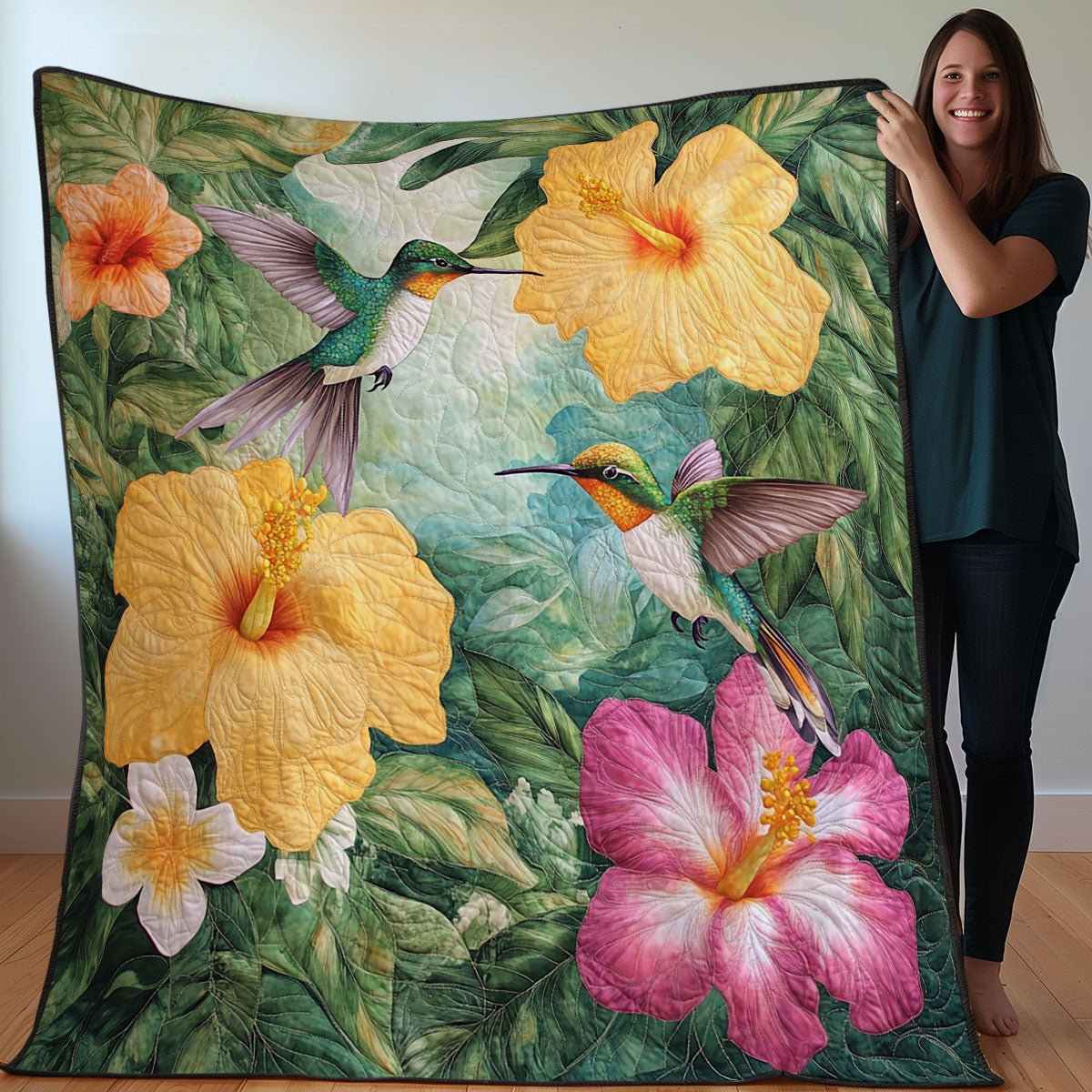 Hummingbird WO0308015CL Quilt