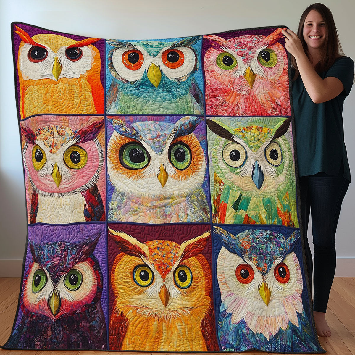 Owl WO0208027CL Quilt