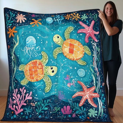 Sea Animals WO0308005CL Quilt