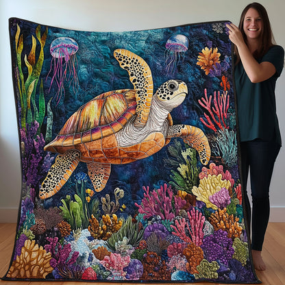 Sea Turtle WO0308006CL Quilt