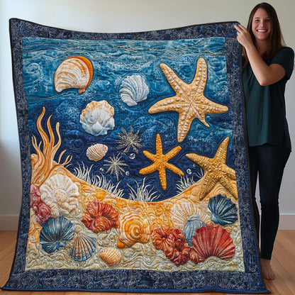 Starfish WO0108001CL Quilt