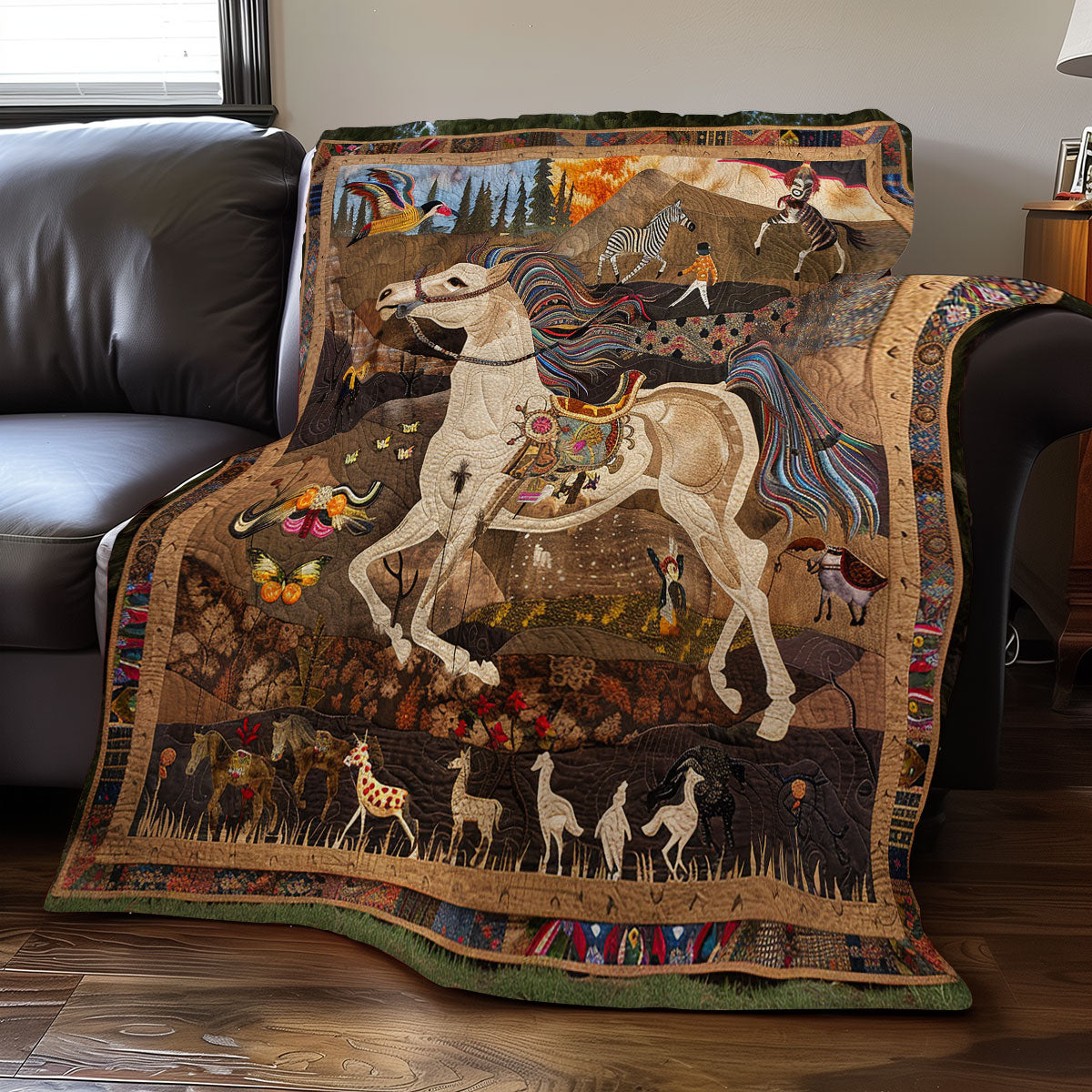 Horse XR0606009CL Quilt