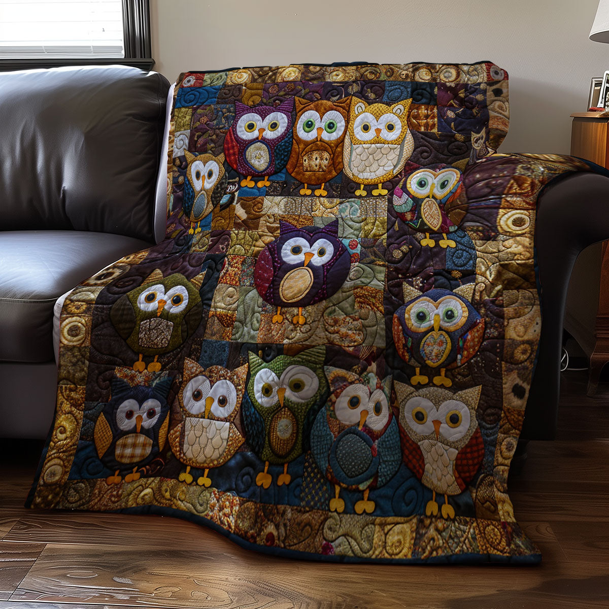 Owl WJ0606017CL Quilt