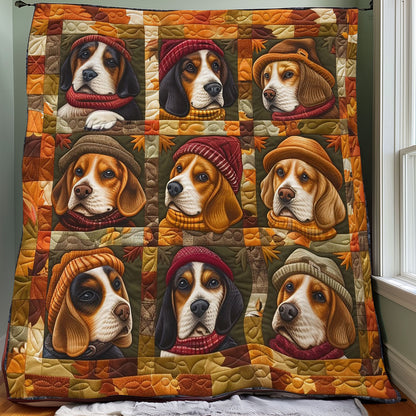 Adorable Beagles WO0808003CL Quilt