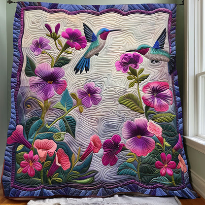 Beautiful Hummingbirds XR1907008CL Quilt