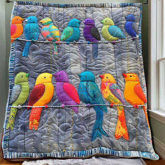 Bird Lovers XR1507013CL Quilt