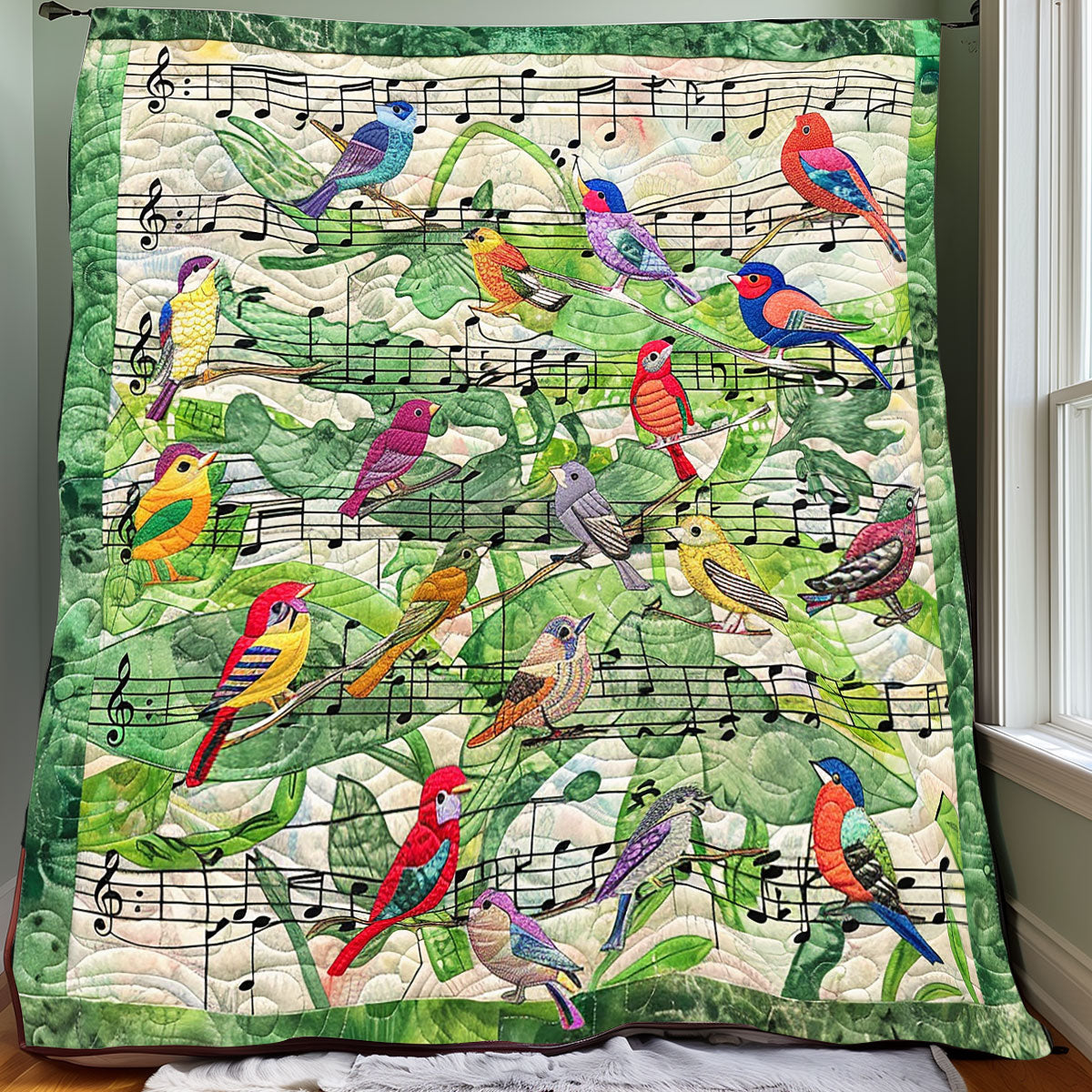 Bird Music XR2206012CL Quilt