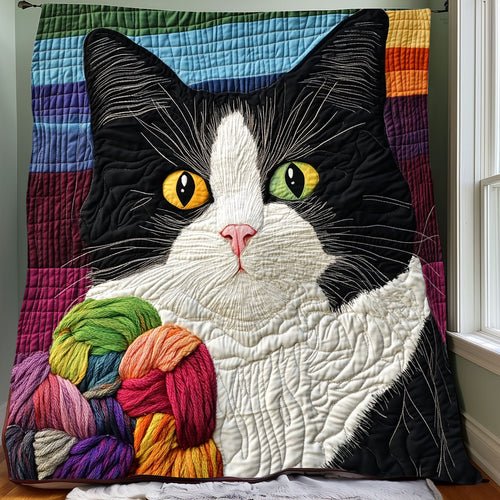 Black And White Cat XR0608049CL Quilt