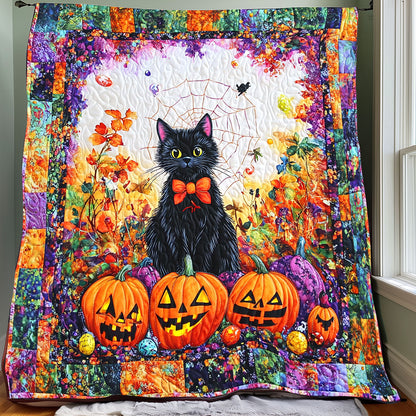 Black Cat In Halloween XR0808004CL Quilt