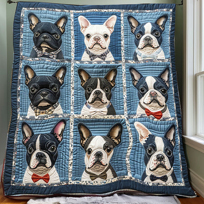 Boston Terrier XR2506011CL Quilt