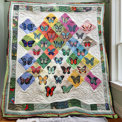 Butterflies XR1006006CL Quilt