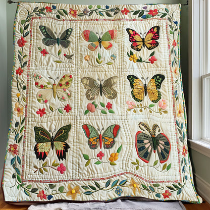 Butterflies XR1006010CL Quilt