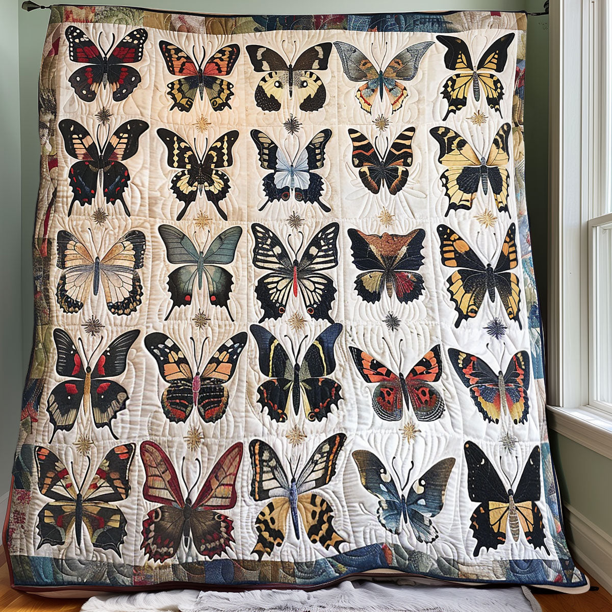 Butterfly Lovers XR1206002CL Quilt