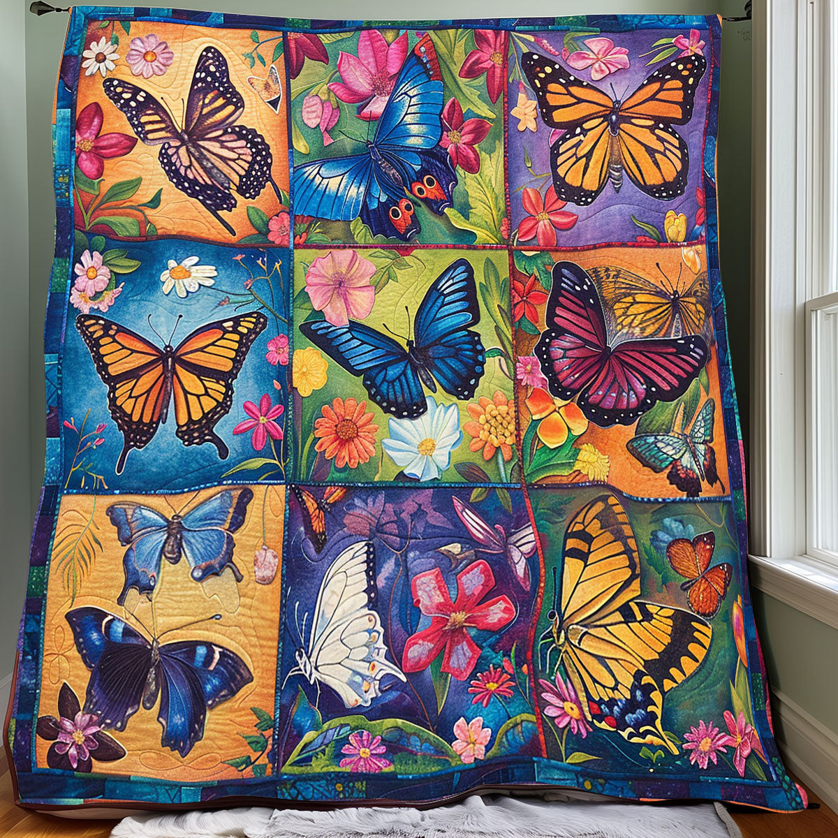 Butterfly Lovers XR2606002CL Quilt