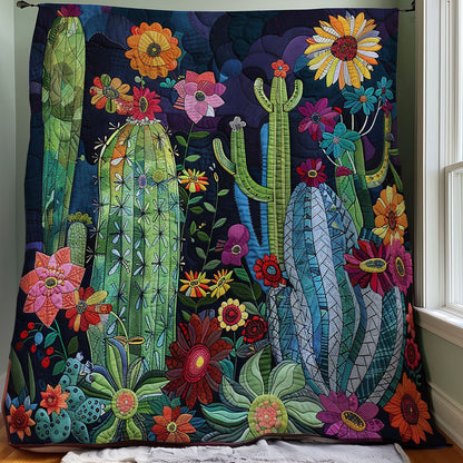 Cactus And Flower WO3007021CL Quilt