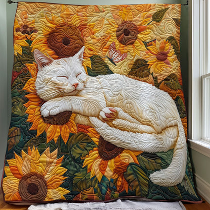 Cat Sleeping Peaceful WO1008020CL Quilt