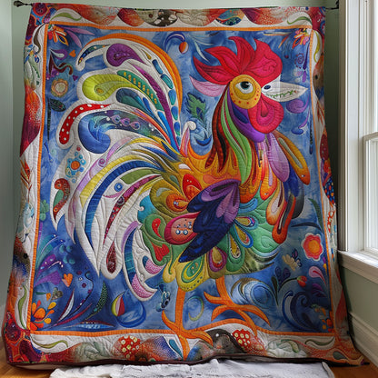 Chicken Colorful WO270724CL Quilt
