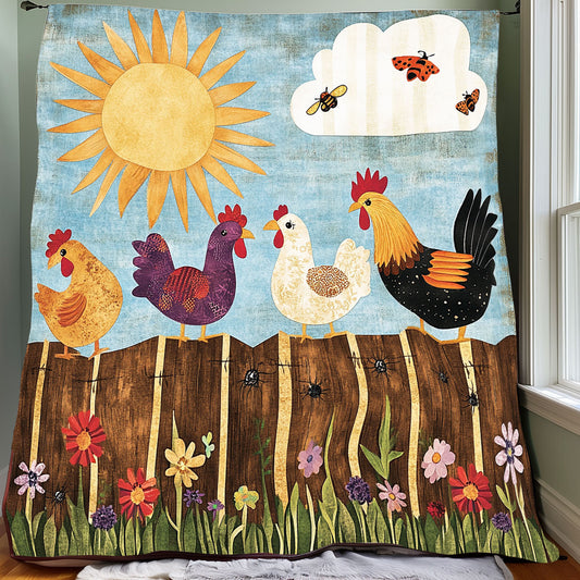 Chicken Coop XR0508035CL Quilt