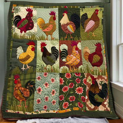 Chicken Lovers XR1107013CL Quilt