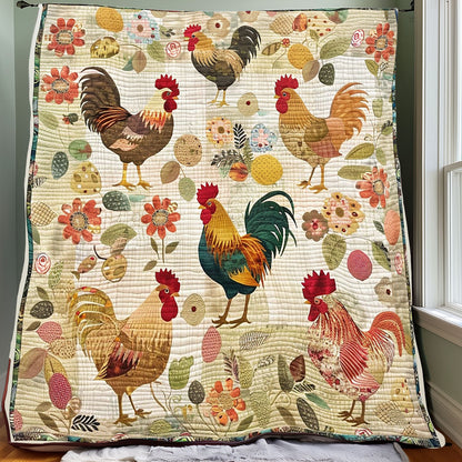 Chickens XR2606024CL Quilt