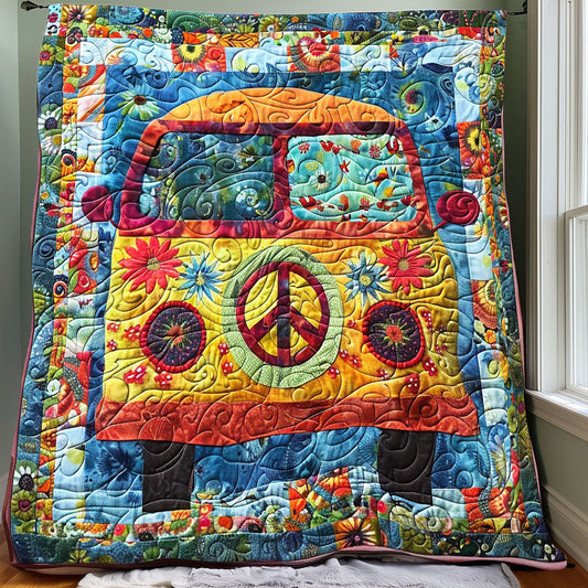 Child Peace Hippie XR2707014CL Quilt