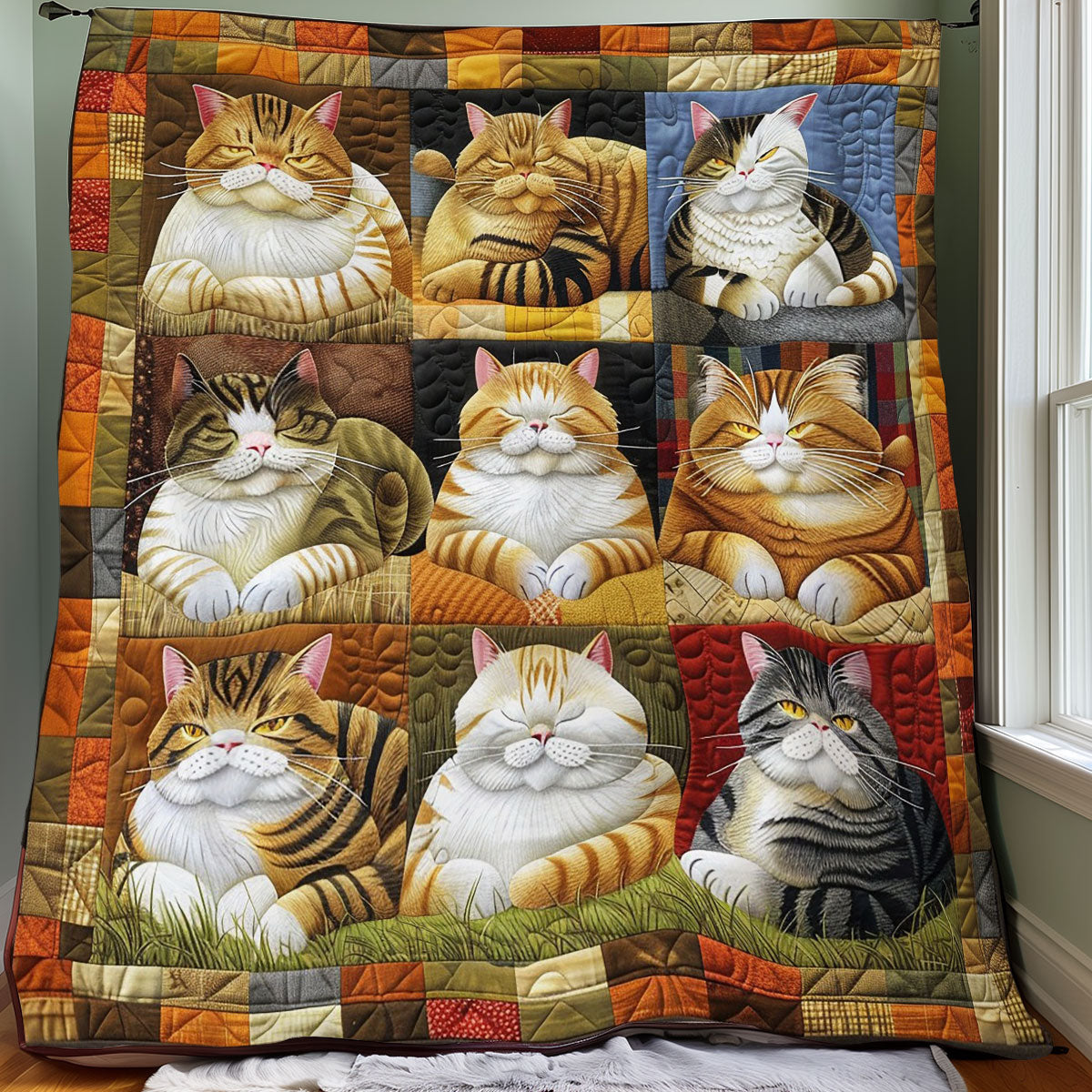 Chuppy Cats WO1008003CL Quilt