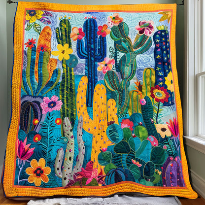 Colorful Cactus XR1608020CL Quilt