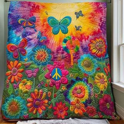 Colorful Flower Garden WO1008044CL Quilt