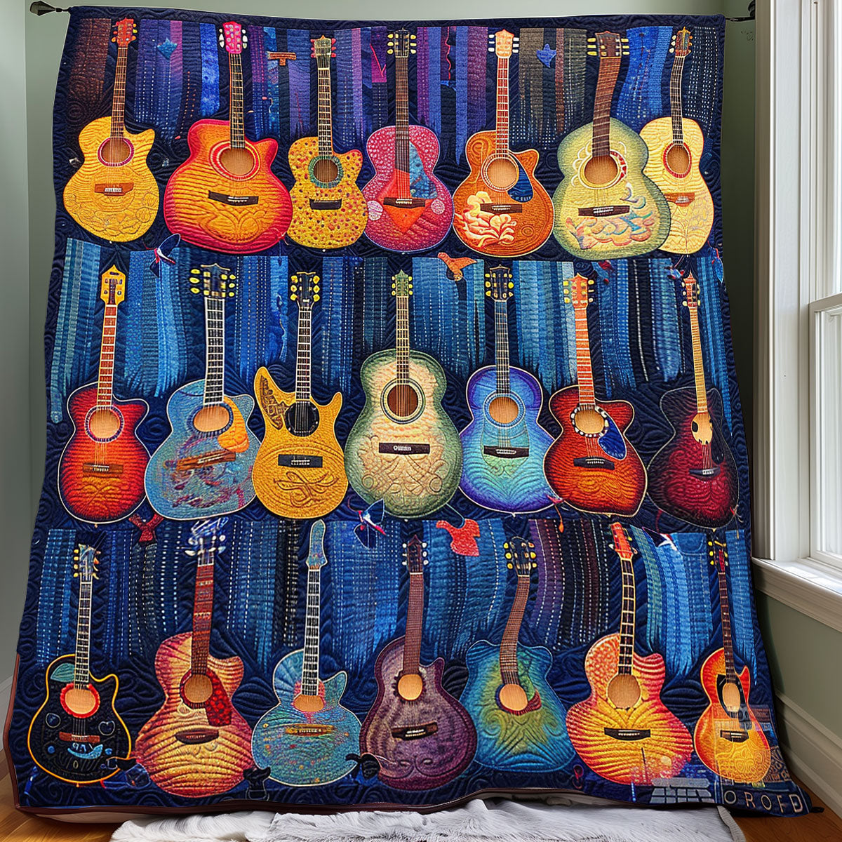 Colorful Guitars XR1406018CL Quilt