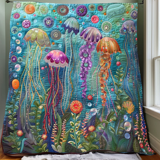Colorful Jellyfishes XR0307019CL Quilt