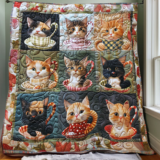 Cup Of Cats XR3007034CL Quilt