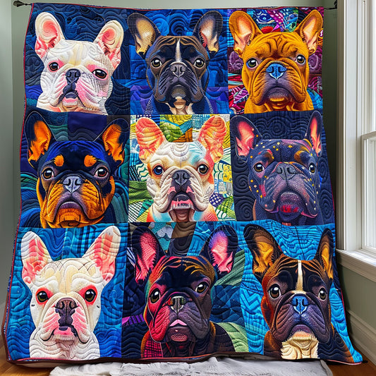 Cute French Bulldog XR0807013CL Quilt