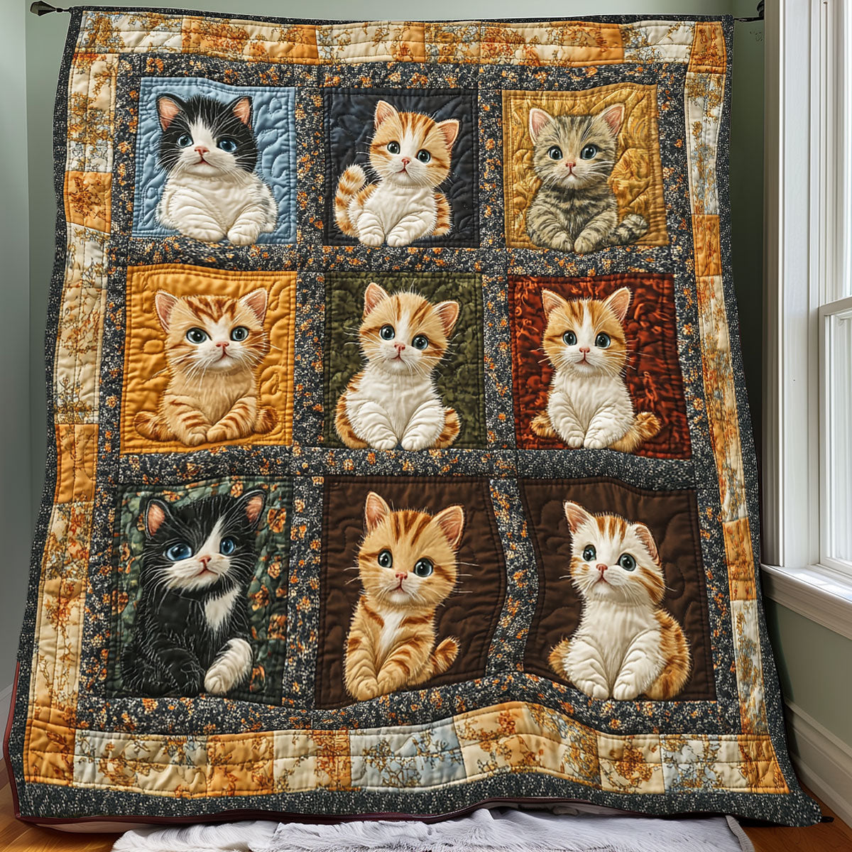 Cute Kitties XR0808001CL Quilt