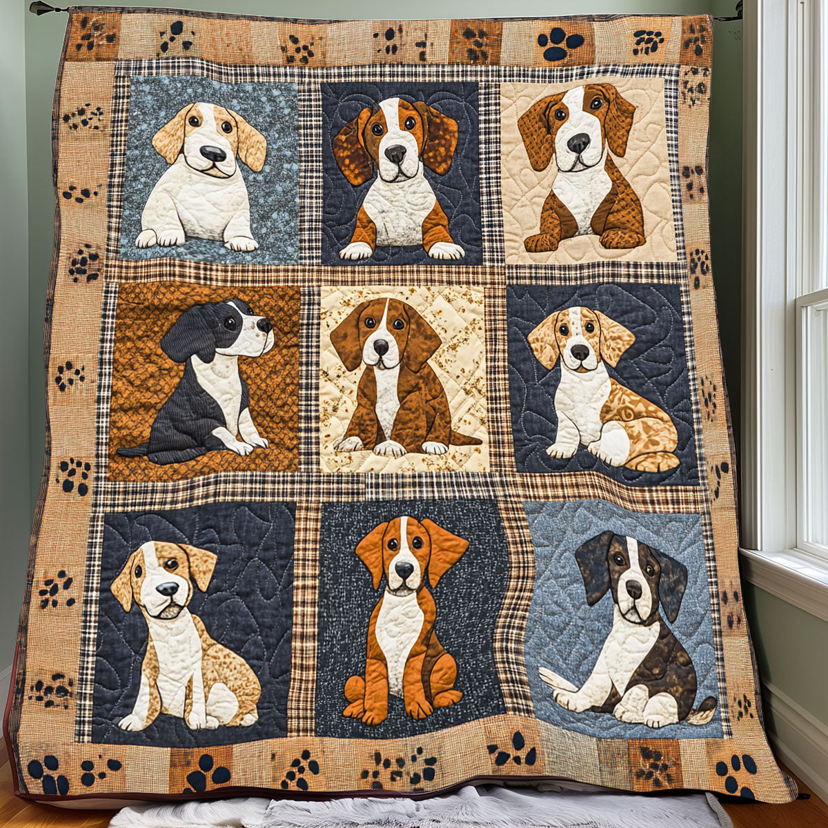 Dog Breed XR0608022CL Quilt