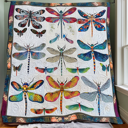 Dragonflies XR1406008CL Quilt