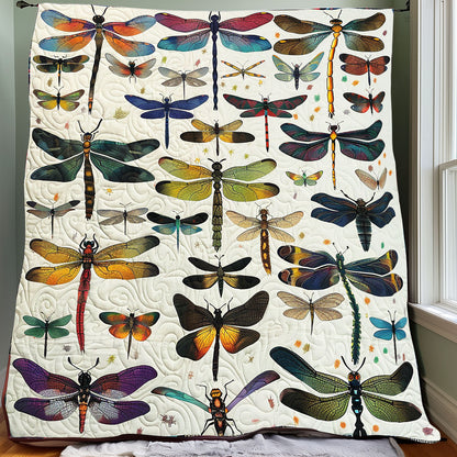 Dragonfly Lovers XR1306013CL Quilt