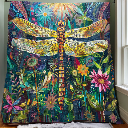 Dragonfly Lovers XR2606003CL Quilt