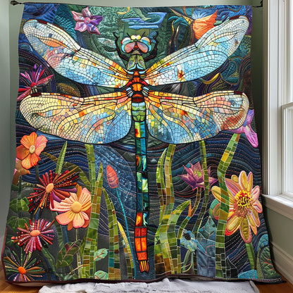 Dragonfly Lovers XR2606004CL Quilt