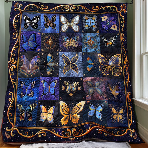 Dream Butterflies XR0807018CL Quilt